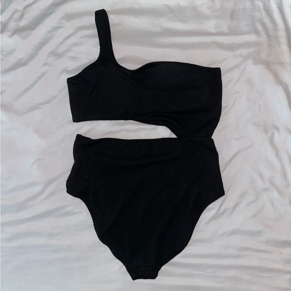 Aerie Ribbed One Piece Swimsuit - Picture 5 of 5